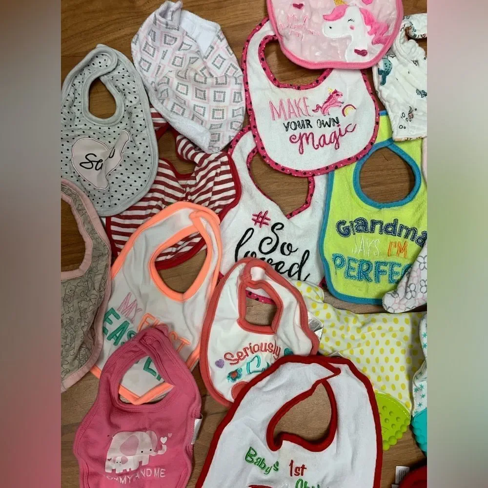 26 pre loved bibs